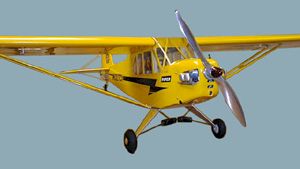 Piper Cub with RCV Engine